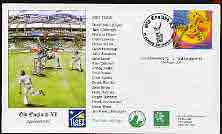 Great Britain 2001 Old England XI v Lord Arundel's XI illustrated cover with special 'Cricket' cancel