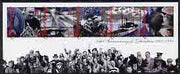Guernsey 1995 50th Anniversary of Liberation perf m/sheet containing set of 5 unmounted mint, SG MS 671