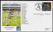 Great Britain 2002 illustrated cover for Streat & Westmeston CC v Old England XI with special 'Cricket' cancel
