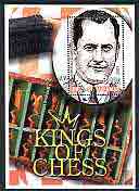 Myanmar 2002 Kings of Chess #08 (Jose Raul Capablanca) perf m/sheet cto used