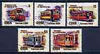 Cuba 2004 Trams perf set of 5 cto used* SG 4731-5
