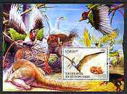 Ivory Coast 2004 Dinosaurs #1 perf m/sheet, fine cto used