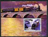 Ivory Coast 2004 Classic Locomotives #1 perf m/sheet, fine cto used