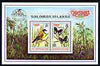 Solomon Islands 1997 Christmas & Bangkok '97 perf m/sheet containing 2 values unmounted mint, SG MS 902