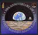 Solomon Islands 1999 30th Anniversary of First Manned Moon Landing perf m/sheet unmounted mint, SG MS 940