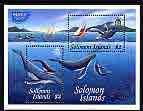 Solomon Islands 1997 Pacific '97 Stamp Exhibition (Whales) perf m/sheet unmounted mint, SG MS 888