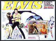 Somalia 2004 Elvis Presley #2 perf m/sheet (film poster in background), fine cto used