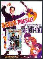 Somalia 2004 Elvis Presley #3 perf m/sheet (film poster in background), fine cto used