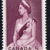 Canada 1964 Royal Visit 5c unmounted mint, SG 559*