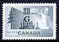 Canada 1950 Official Forestry Products 20c Official unmounted mint, SG O194