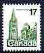 Canada 1977-86 Houses of Parliament 17c unmounted mint, from def set, SG 874d