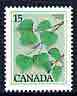 Canada 1977-86 Trembling Aspen 15c unmounted mint, from def set, SG 875