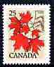 Canada 1977-86 Sugar Maple 25c unmounted mint, from def set, SG 877