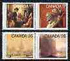 Canada 1979 Centenary of Royal Canadian Academy of Arts set of 4 (2 x se-tenant pairs) unmounted mint, SG 972-5