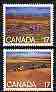 Canada 1980 75th Anniversary of Alberta & Saskatchewan Provinces set of 2 unmounted mint, SG 986-87