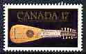Canada 1980 'The Look of Music' Exhibition (Mandora) 17c unmounted mint, SG 1001