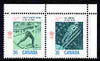 Canada 1987 Winter Olympic Games, Calgary (4th Issue) se-tenant set of 2 unmounted mint, SG 1258a
