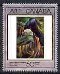 Canada 1990 Canadian Art - 4th series - Forest British Columbia' by Emily Carr 50c unmounted mint, SG 1421