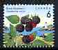 Canada 1991 Black raspberry 6c from def set unmounted mint, SG 1464