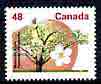 Canada 1991 McIntosh Apple 48c from def set unmounted mint, SG 1467