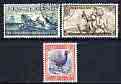 New Zealand 1956 Southland Centennial perf set of 3 fine used SG 752-754