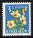 New Zealand 1967 Puarangi 3c Hibiscus (from def set) unmounted mint, SG 849