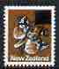 New Zealand 1977 Lichen Moth 7c on 3c unmounted mint, SG 1143