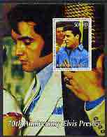 Djibouti 2005 Elvis 70th Anniversary perf s/sheet #1 fine cto used