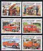 Cambodia 2001 Fire Engines perf set of 6 unmounted mint SG 2101-06