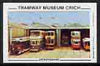 Match Box Label - Tramway Museum Crich unused and pristine