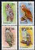 Zimbabwe 1993 Owls (2nd series) perf set of 4 unmounted mint, SG 850-53*