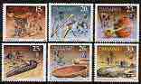 Zimbabwe 1990 Artefacts - the six values from def set, unmounted mint SG 774-79*