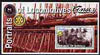 Somalia 2002 Portraits of Locomotives #3 perf m/sheet with Rotary logo, cto used