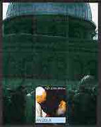 Angola 2000 Pope's Visit to the Holy Land perf s/sheet #3 fine cto used