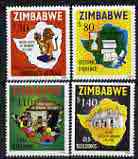 Zimbabwe 2003 History Society perf set of 4 unmounted mint, SG 1100-1103