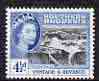 Southern Rhodesia 1953 Victoria Falls 4.5d from def set unmounted mint, SG 83*