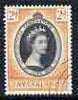 Nyasaland 1953 Coronation 2d fine cds used, SG 172