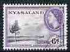 Nyasaland 1953-54 Tea Estate 6d (from def set) fine cds used, SG 180