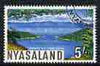 Nyasaland 1964 Monkey Bay, Lake Nyasa 5s (from def set) fine cds used, SG 208