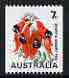 Australia 1970-75 Sturt's Desert Pea 7c coil stamp unmounted mint, SG 468b