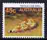 Australia 1984-86 Textile Cone 45c from Marine Life def set unmounted mint, SG 928