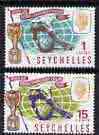 Seychelles 1966 Football World Cup perf set of 2 unmounted mint, SG 226-27*