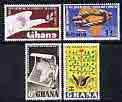 Ghana 1964 First Anniversary of African Unity Charter perf set of 4 unmounted mint, SG 339-42