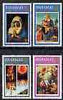Bahamas 1973 Christmas perf set of 4 unmounted mint, SG 417-20