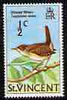 St Vincent 1970-71 House Wren 1/2c from def set unmounted mint, SG 285