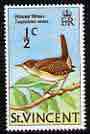 St Vincent 1970-71 House Wren 1/2c from def set unmounted mint, SG 285