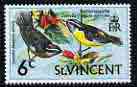 St Vincent 1970-71 Bananaquits 6c from def set unmounted mint, SG 291