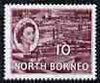 North Borneo 1954-59 Logging 10c from def set unmounted mint, SG 378