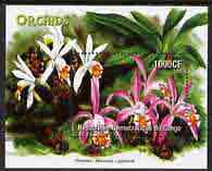 Congo 2005 Orchids perf m/sheet unmounted mint