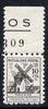 Cinderella - Spain 1947 Postal Benevolent Fund 10c Windmill unmounted mint